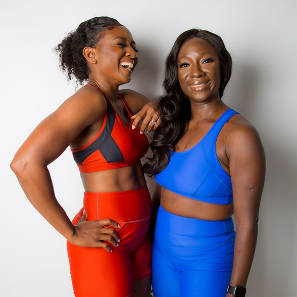 two black female athletes