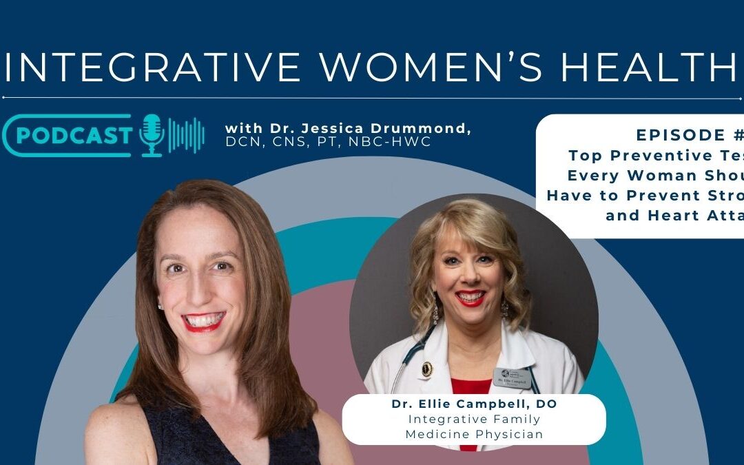 Top Preventive Tests Every Woman Should Have to Prevent Stroke and Heart Attack with Integrative Family Medicine Physician, Dr. Ellie Campbell, DO