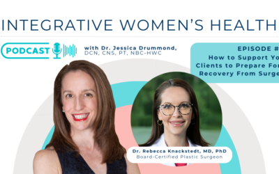 How to Support Your Clients to Prepare For and Recovery From Surgery with Dr. Rebecca Knackstedt