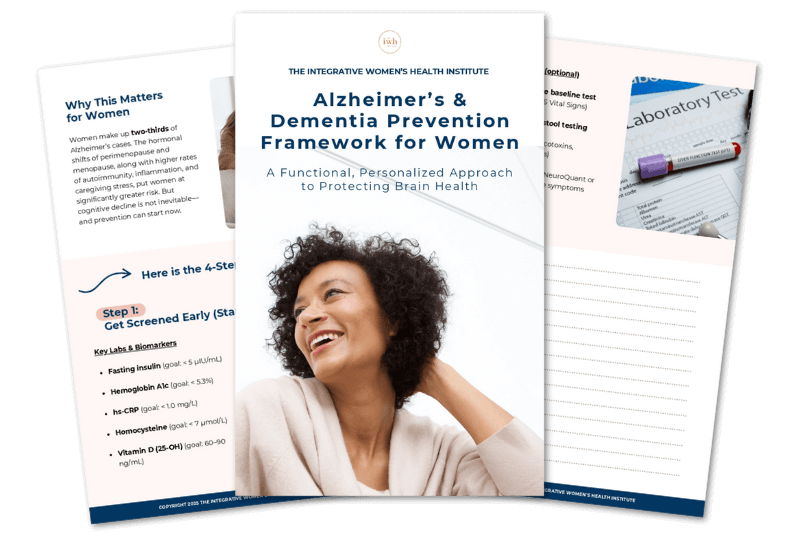 Alzheimer’s & Dementia Prevention Framework for Women