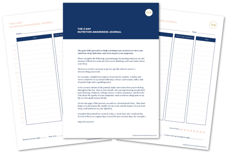 The 3-Day Nutrition Awareness Journal