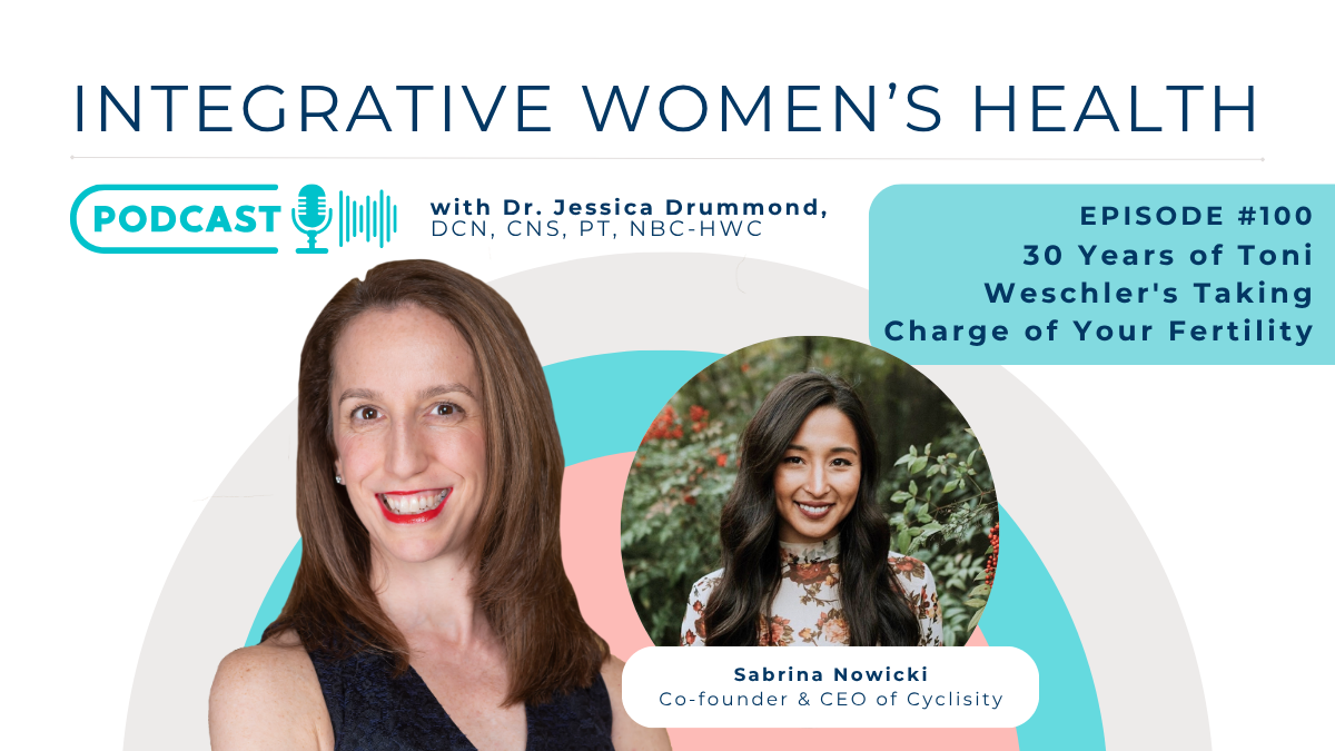 Woman tracking her menstrual cycle using fertility awareness methods like basal body temperature and cervical fluid observations